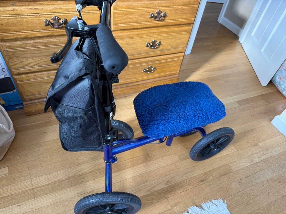 Blue Knee Walker Scooter