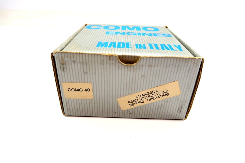COMO S 40 Model Airplane R/C Engine with Original Box ~ Missing Pieces ?? n1