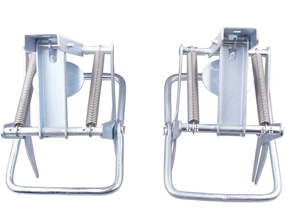 Easy Set Mole Eliminator Trap, Mole and Gopher Trap, Galvanized Steel Mole 2 p..