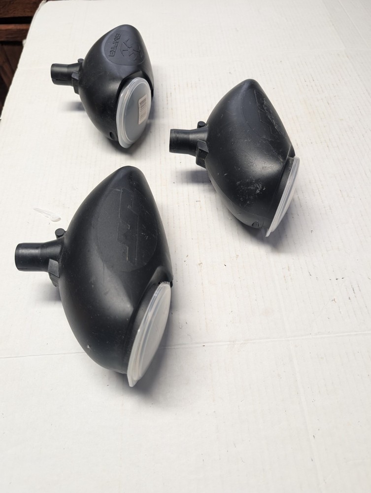 3 Gravity Fed Paintball Hoppers