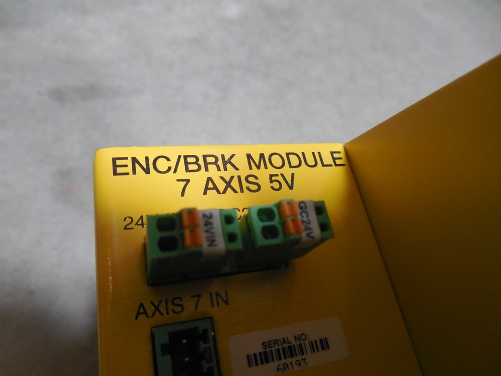 USED Fanuc EE-4583-050 7th Axis Encoder / Brake Module Rev. F