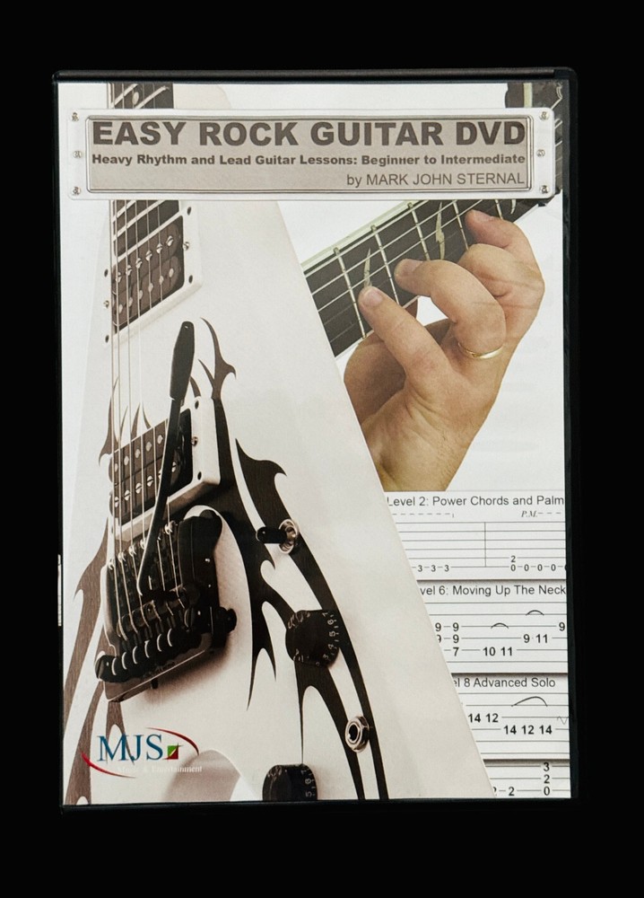 MJS: Easy Rock Guitar: Beginner to Intermediate: DVD