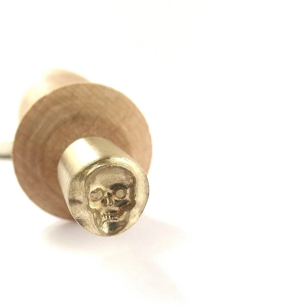 Skull Stamp for Glass Beads Making