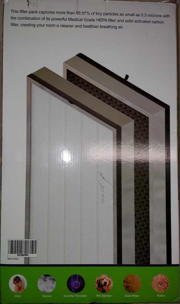 Future Way MA-112 Replacement Filter Sets - 4 Pack