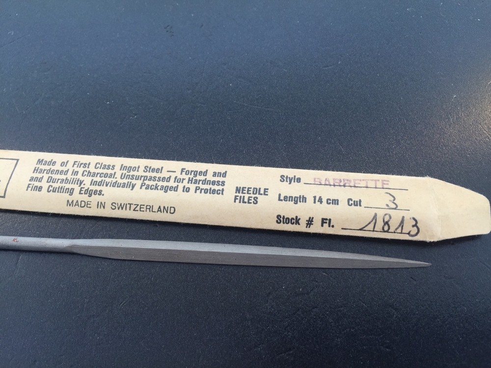 Vigor High Quality Swiss Made Needle File