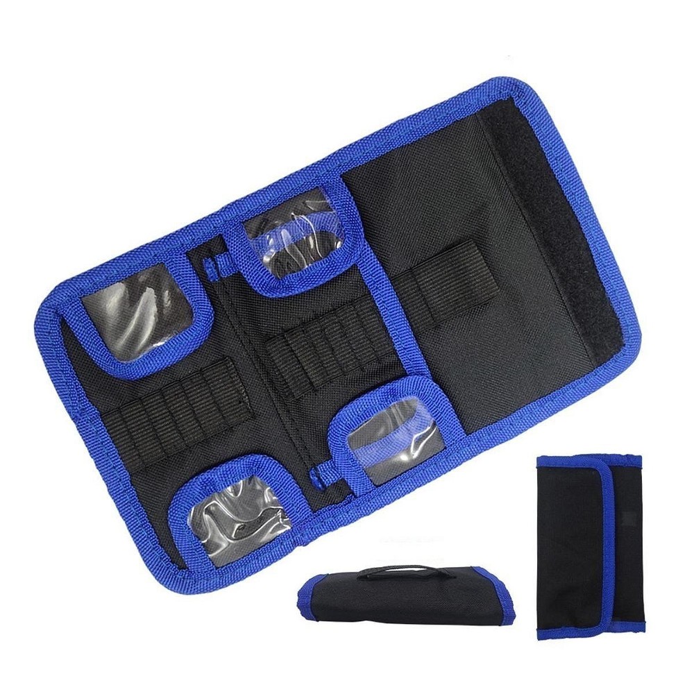 Bits Small Organizer Bag Oxford Case Lightweight Portable Practical Bits Storage
