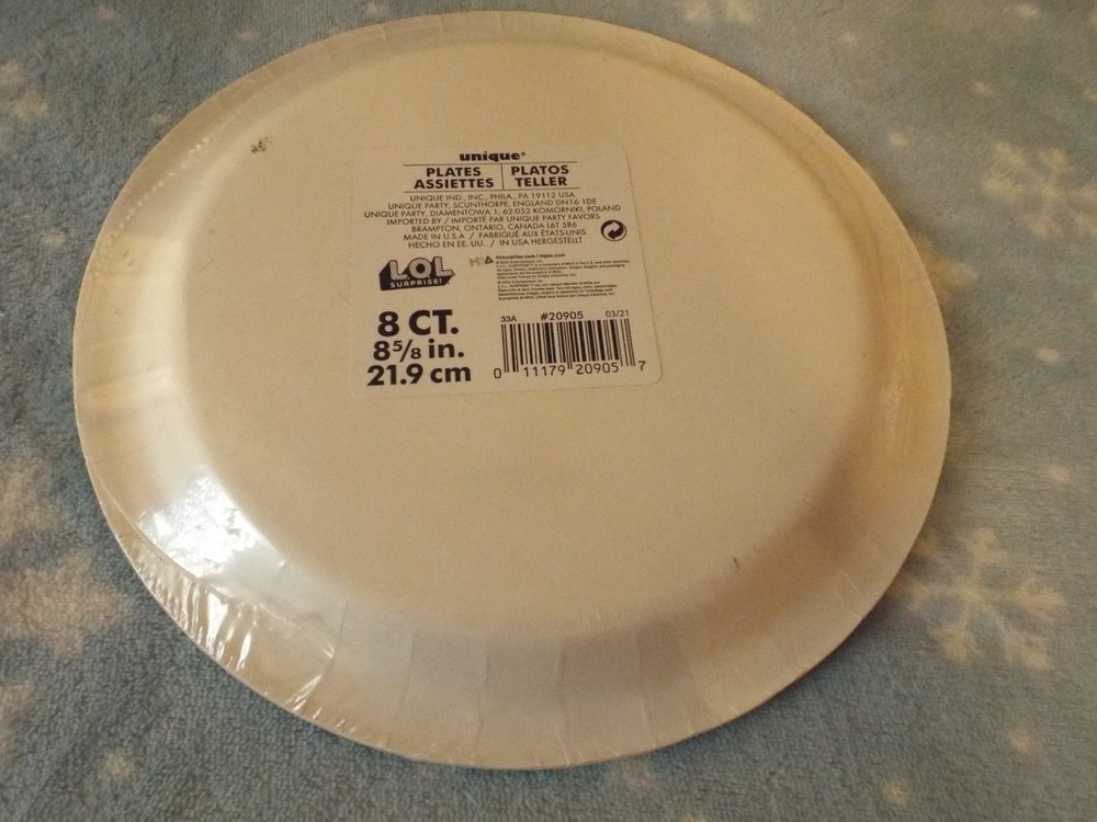LOL Plates 8 ct.