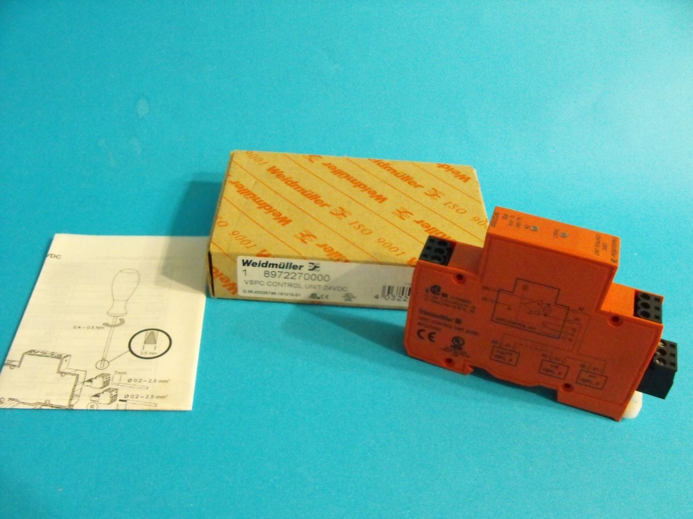 WEIDMULLER 8972270000.VSPC CONTROL UNIT 24VDC.NEW