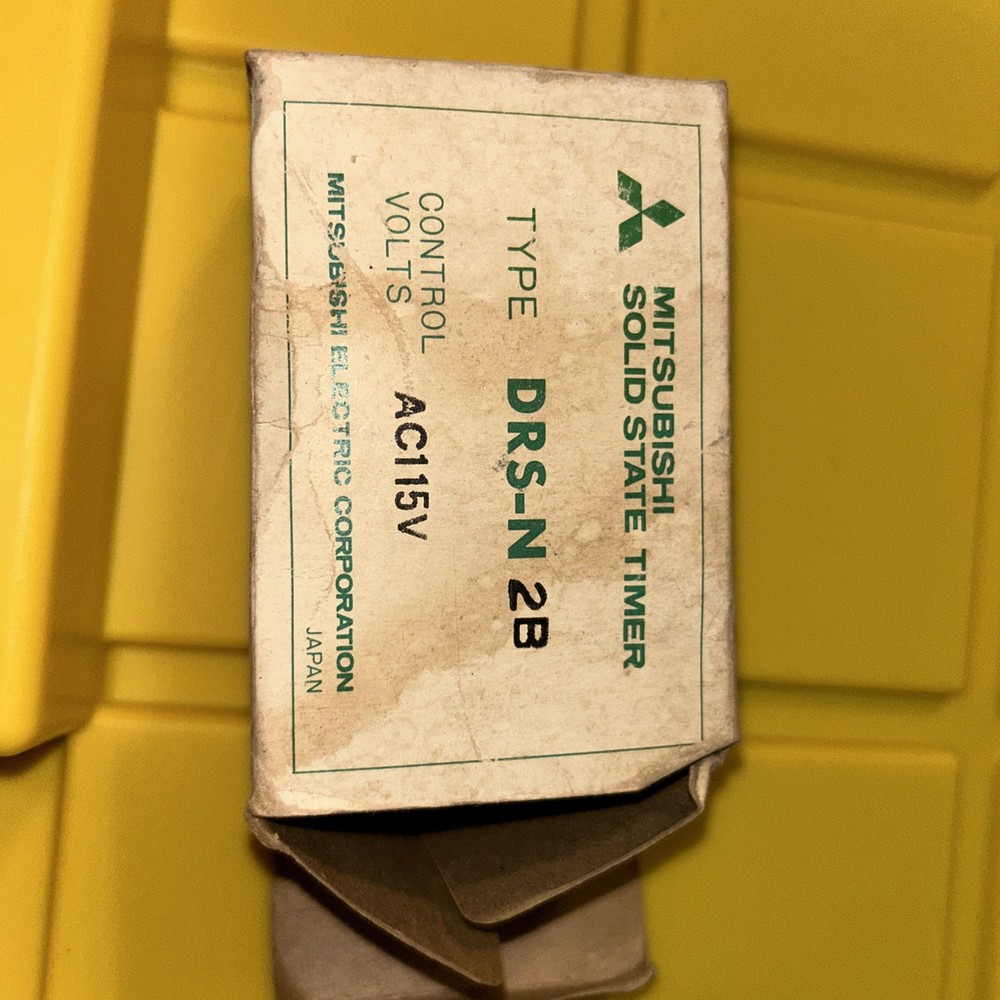 Mitsubishi Solid State Timer Type DRS-N 2B Control Volts AC115V