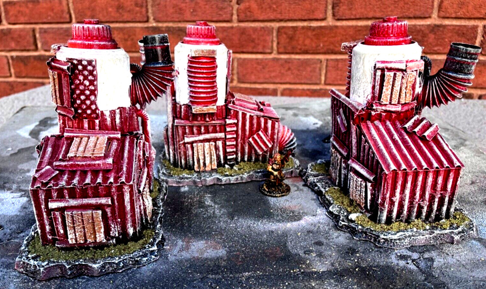 Sci-Fi Terrain pieces 26 – Tabletop Gaming scratch built.