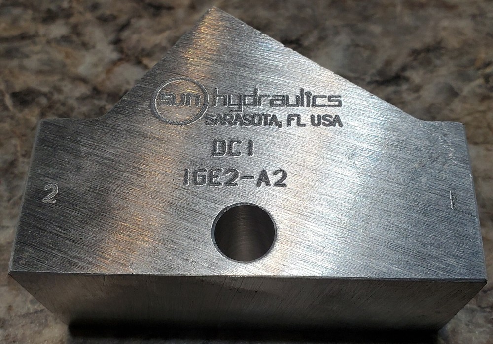 DCI, Sun Hydraulics, Aluminum Valve Block