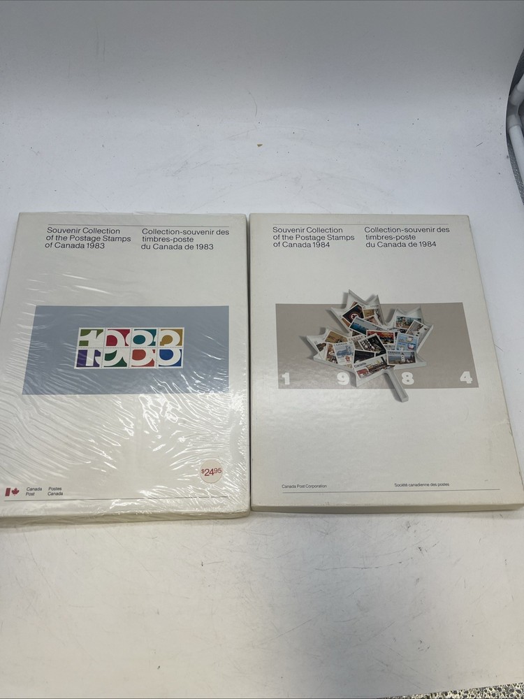 Canada Post - Annual Stamp Collection 1983 & 1984 Collection Canada