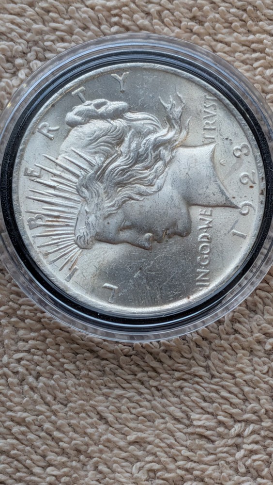 1923 Peace Dollar Silver Coin