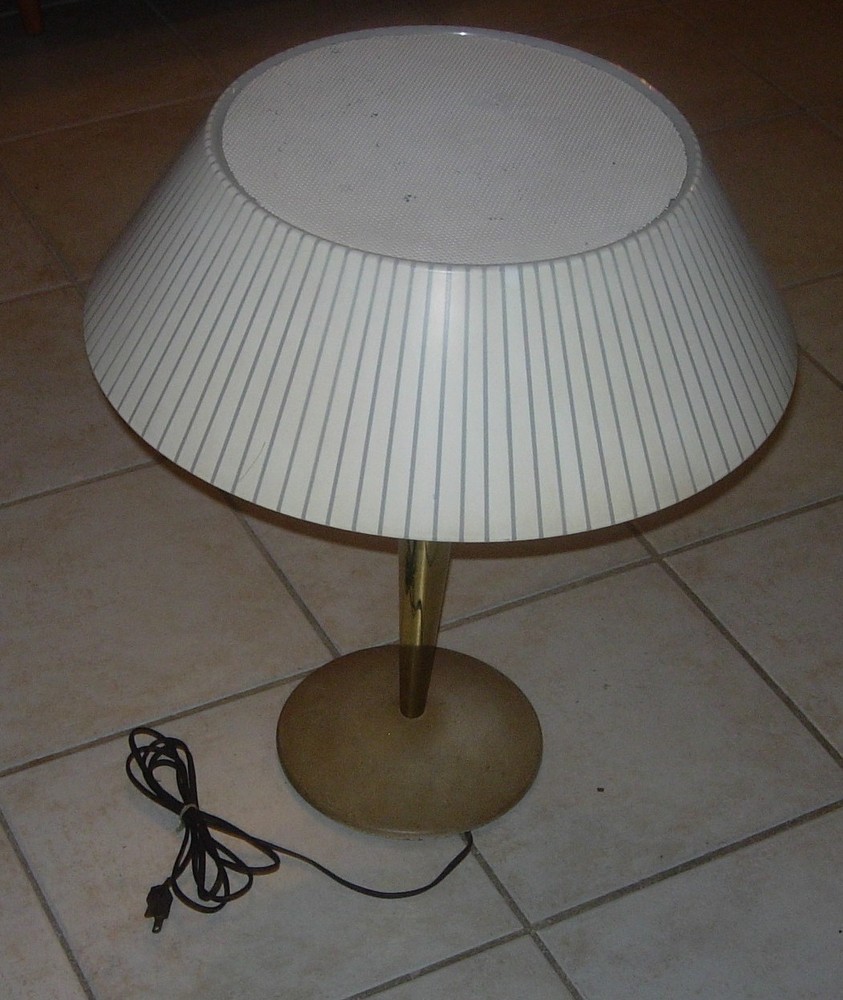 MID-CENTURY MODERN TABLE LAMP LIGHTOLIER CLASSIC DESIGN VINTAGE ORIGINAL