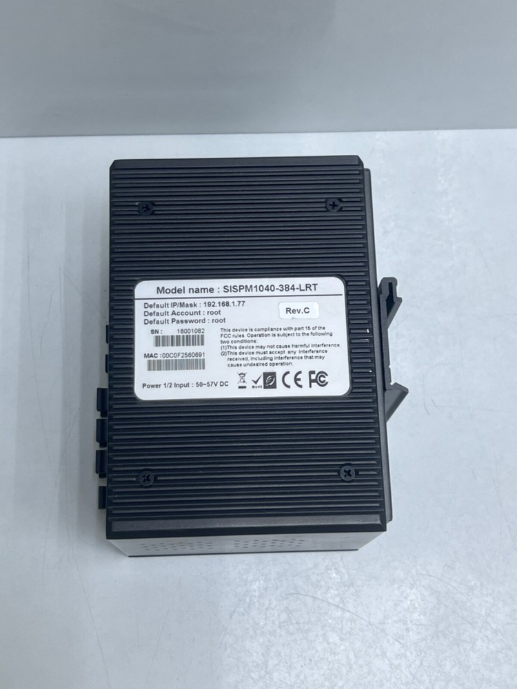 TRANSITION NETWORKS SISPM1040-384-LRT INDUSTRIAL SWITCH