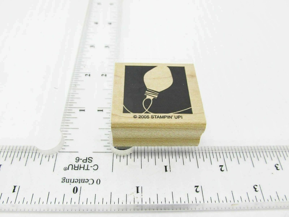Holiday Light On A String Rubber Stamp - Stamp Set E58