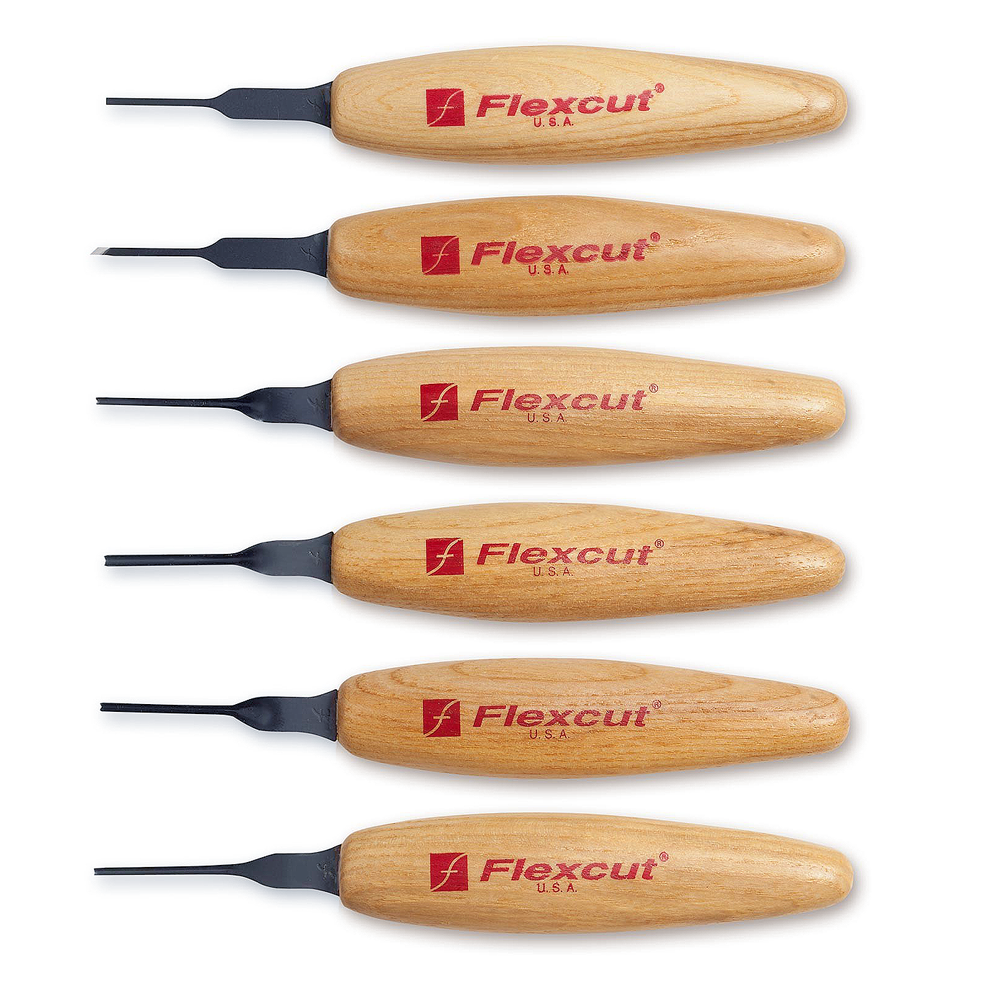 FLEXCUT #MT910 1.5MM MIXED PROFILE TOOL SET