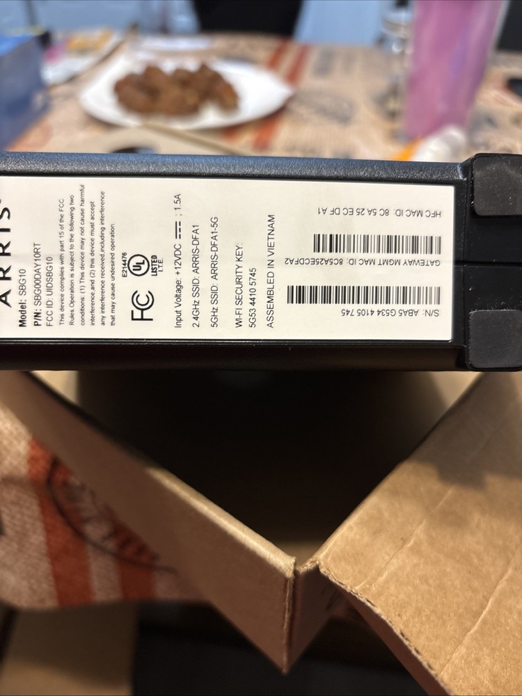 ARRIS SURFboard SBG10