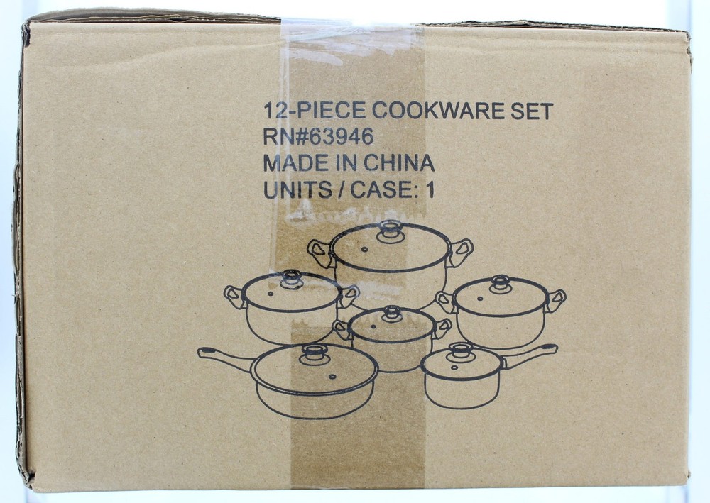Simpli Magic 12 Piece Set Cookware