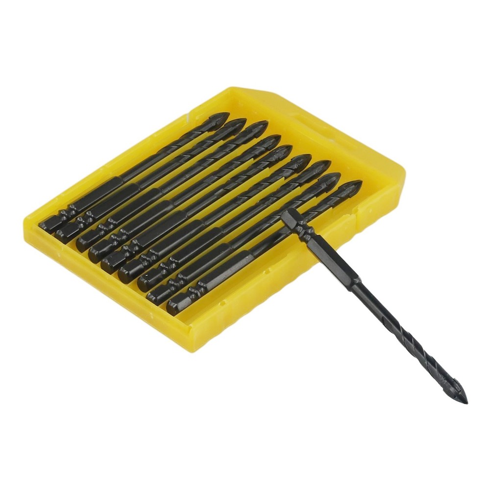 Tile Drill Bit 6mm Sharpened For Tile Brick Glass Kit Marble Mirrors Set Tools