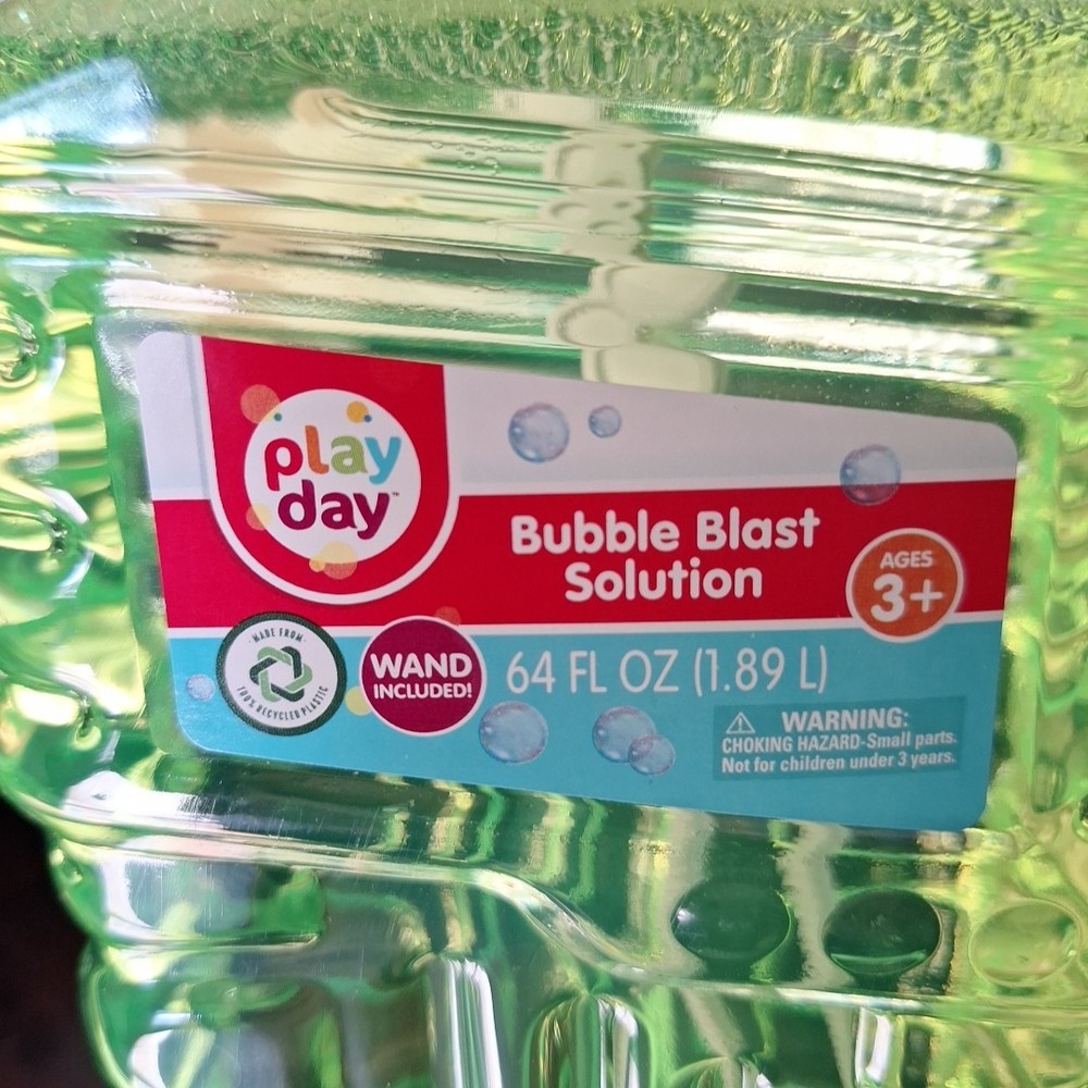 Bubble Blast Solution. By Play Day. Set Of 2