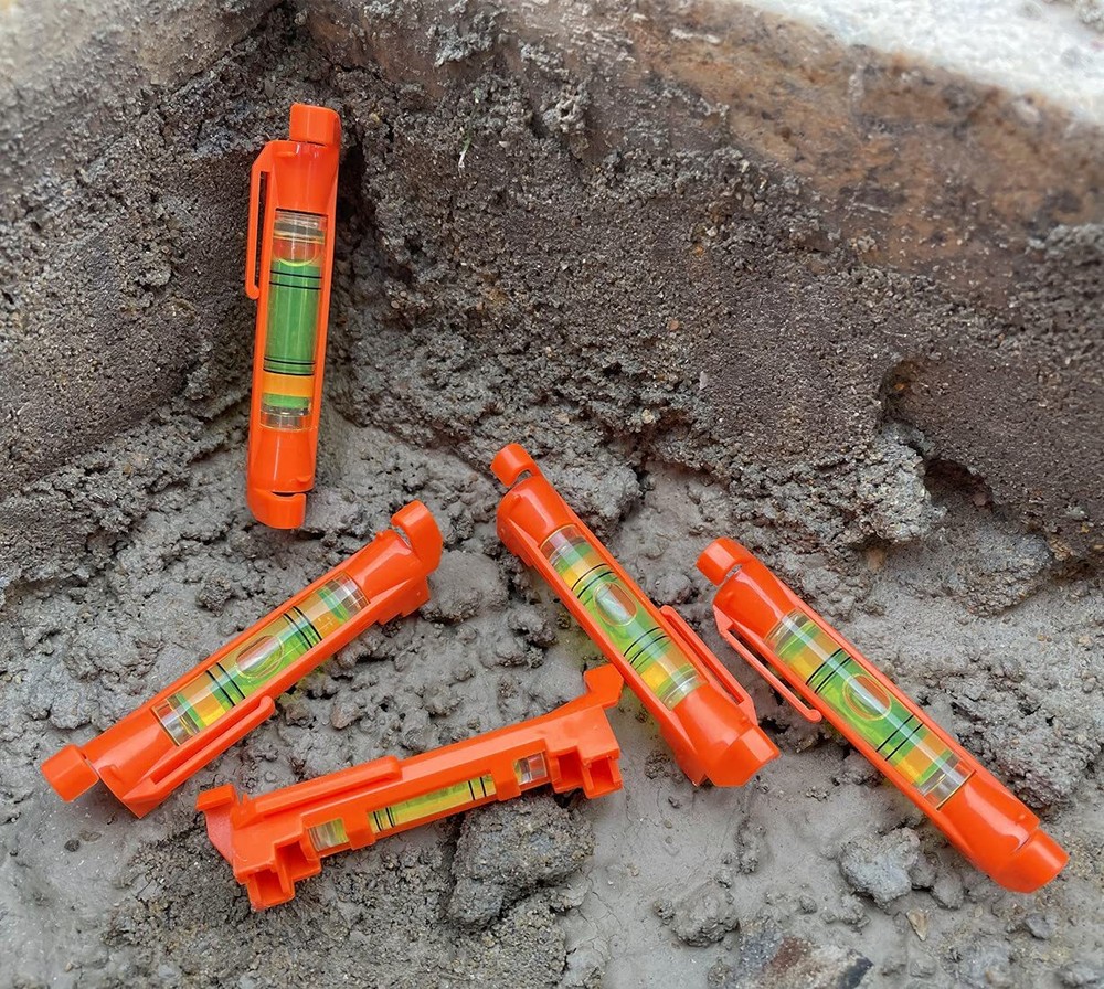 5 Pcs Hanging Line Level String Level Tools for Layout Brick Working Site Lining