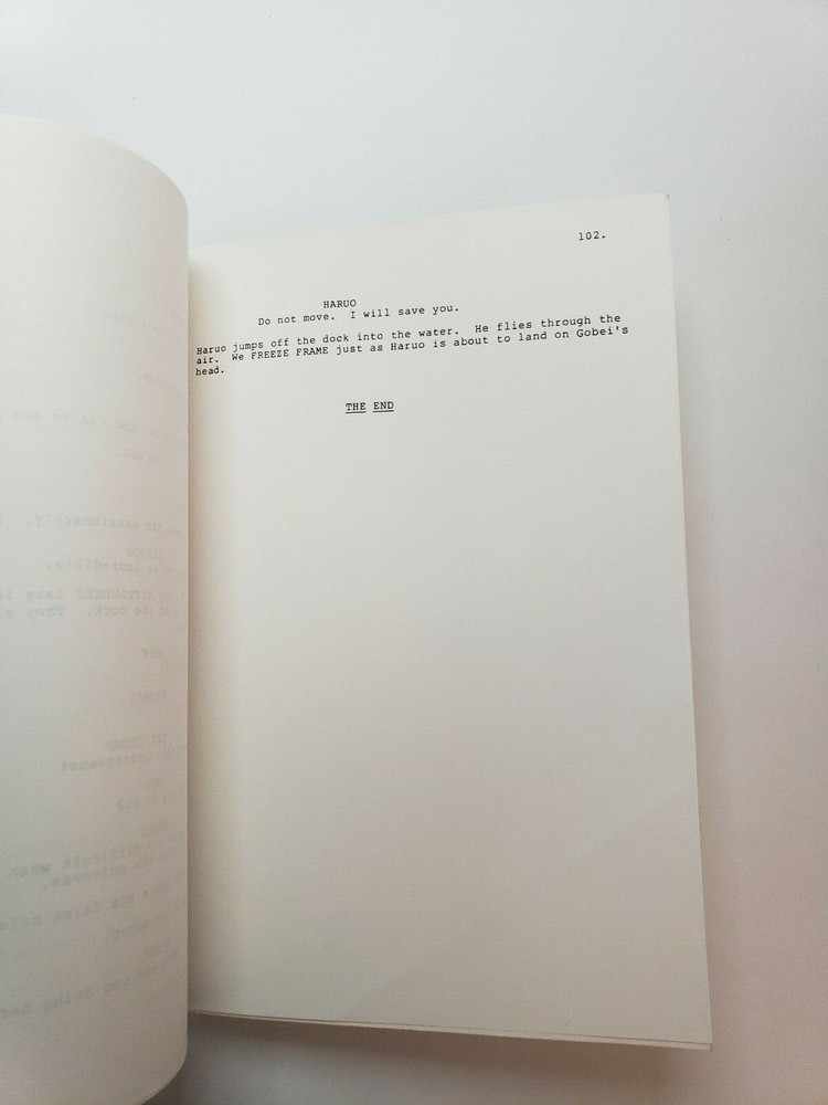 BEVERLY HILLS NINJA / Mark Feldberg 1989 First Draft Screenplay, CHRIS FARLEY