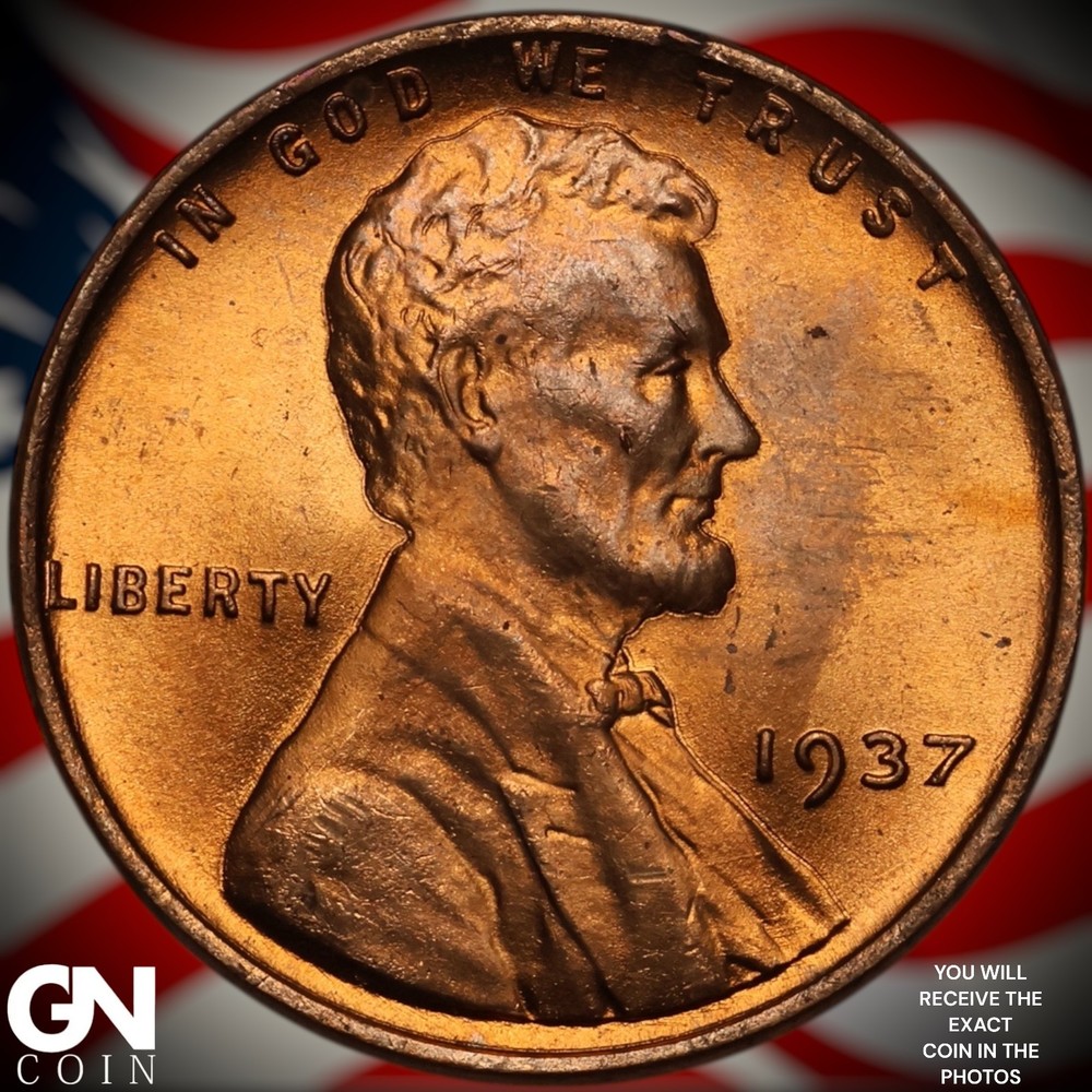 1937 P Lincoln Cent Wheat Penny A0982