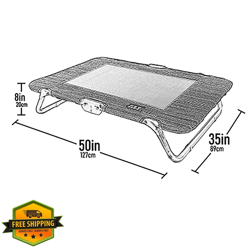 Pet Gear Lifestyle Pet Cot Elevated Bed Cooling Mesh