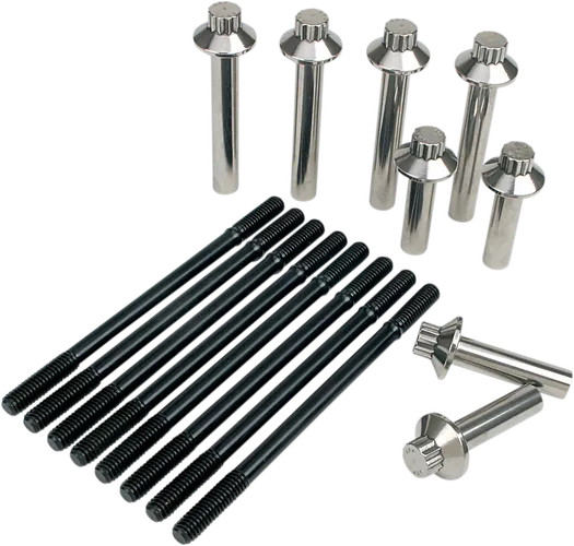 Feuling Engine Cylinder Stud and Head Bolt Kit HD Cross Bones 08-11