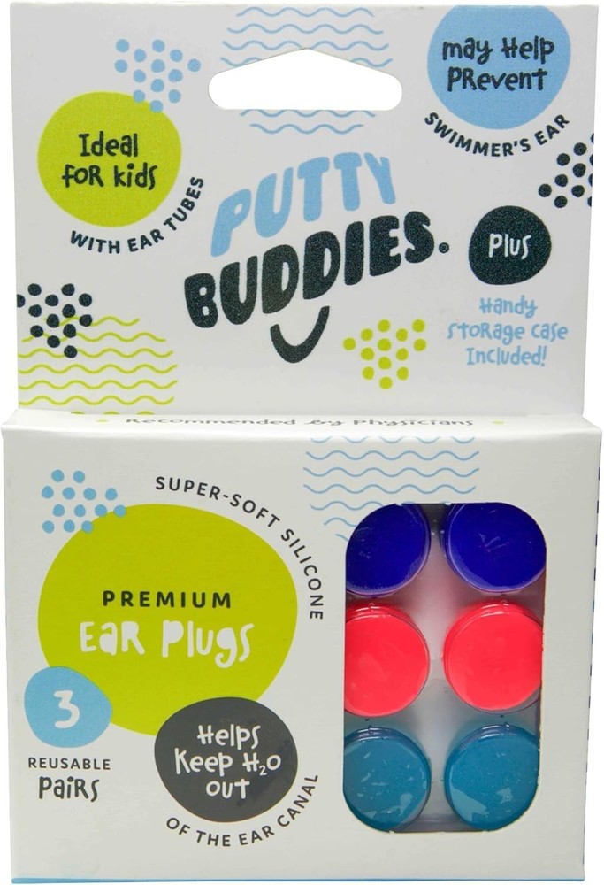 Earvolution Ear Plugs for Swimming - Invented by an Ear Physician - Moldable...