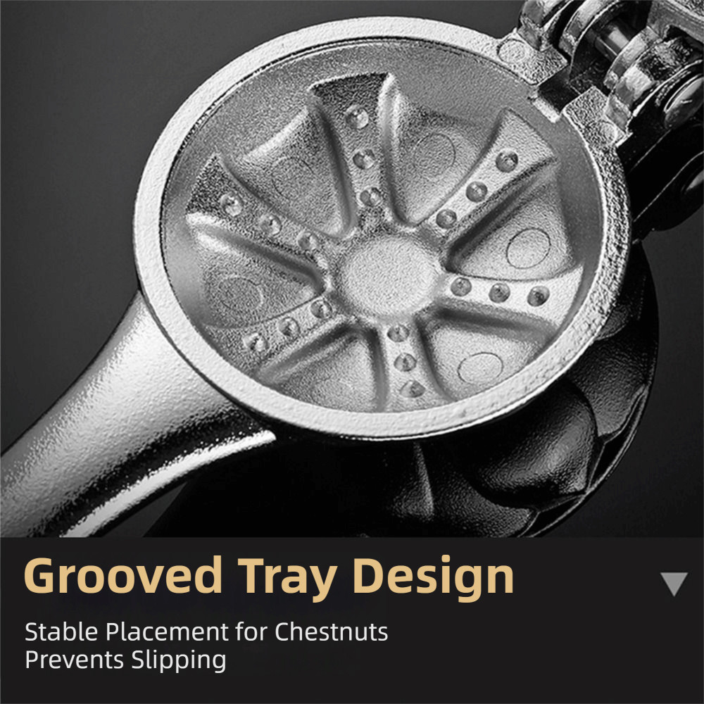 Nut Cracker Sheller Chestnut Peeling Tool Cross Design Chestnut Opener