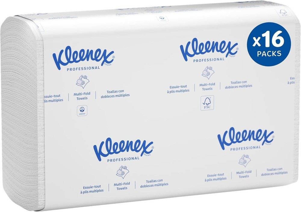 Professional Universal Multifold Paper Towels, Bulk (01890), Absorbency Pockets