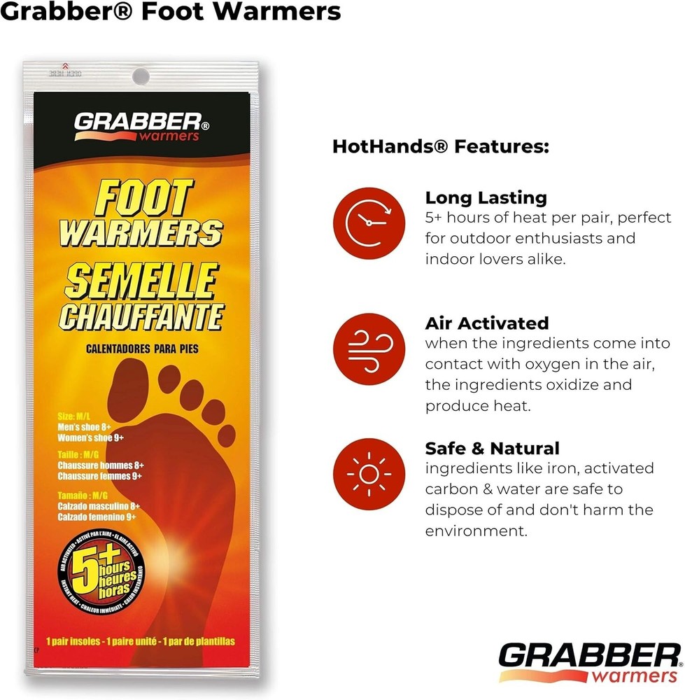 Insole Foot Warmers 30 Pair