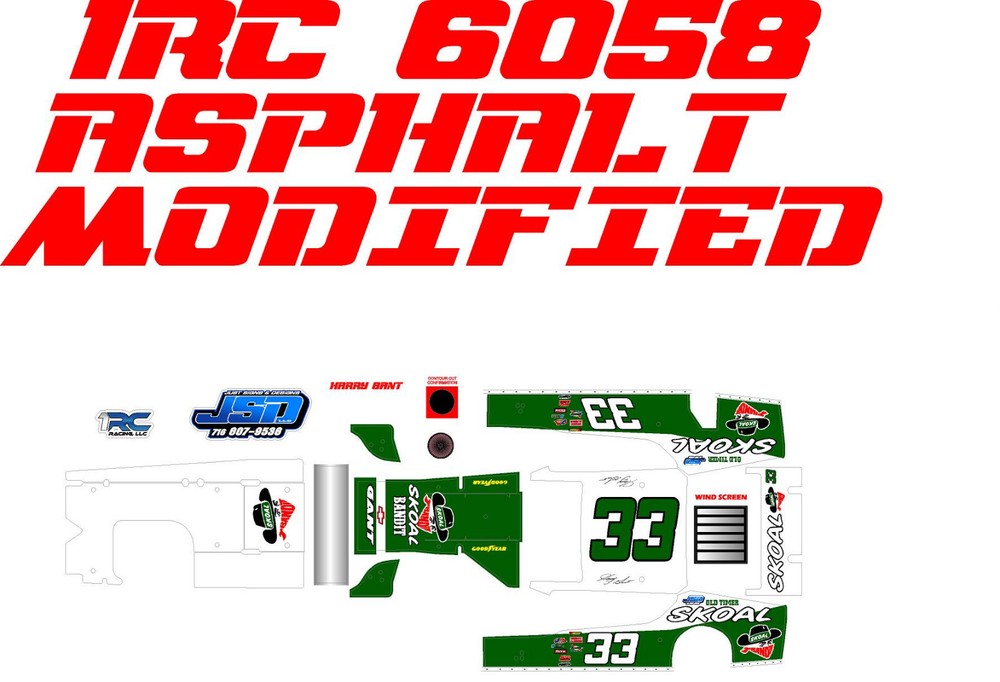 1RC ASPHALT MODIFIED 1RC6058 WRAP HARRY GANT THEME