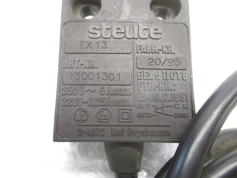 STEUTE EX13 13001301 LIMIT SWITCH UNMP