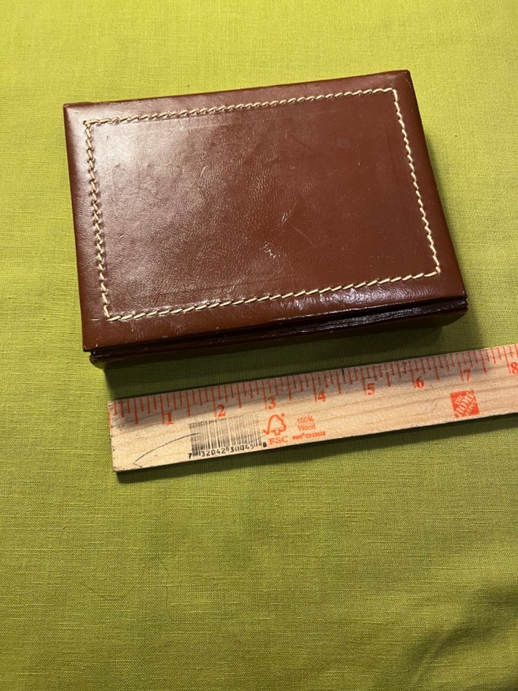 Travel Set for Chess, Checkers, Backgammon in Leather Case, no issues
