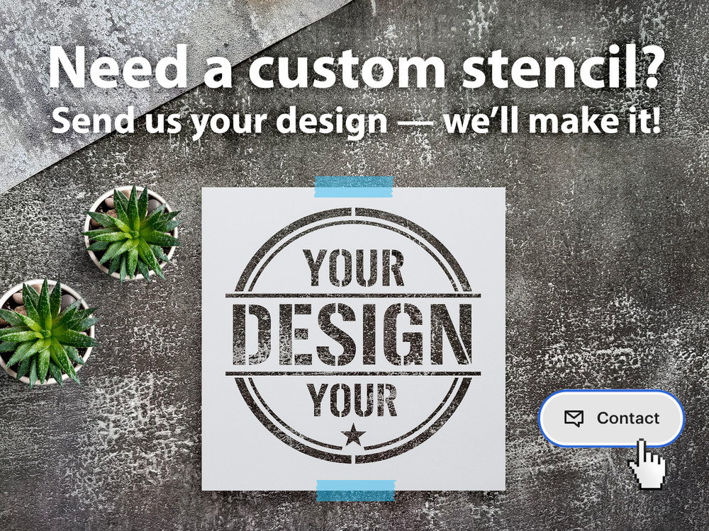 Cros Decorative Home Decor Stencil for Unique Artistic Expression - StencilAir