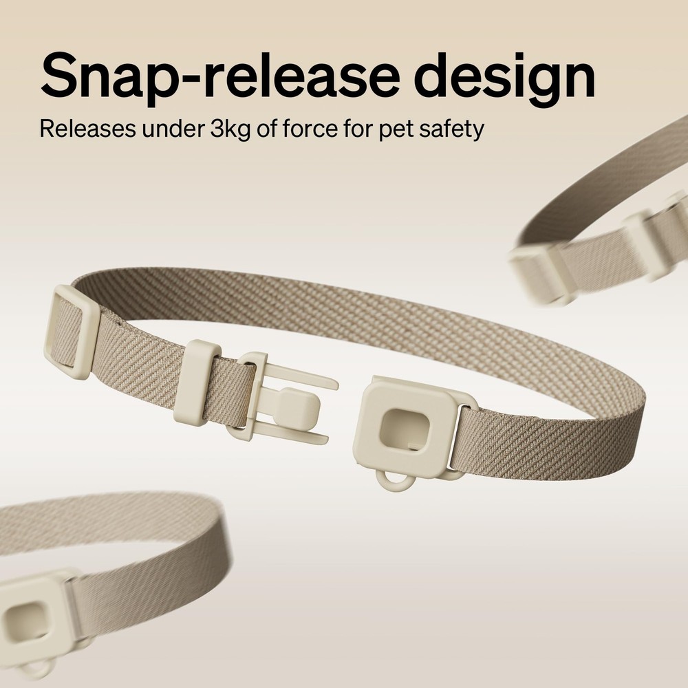 PETLIBRO Upgraded RFID Collar Tag for One Tag, Brown
