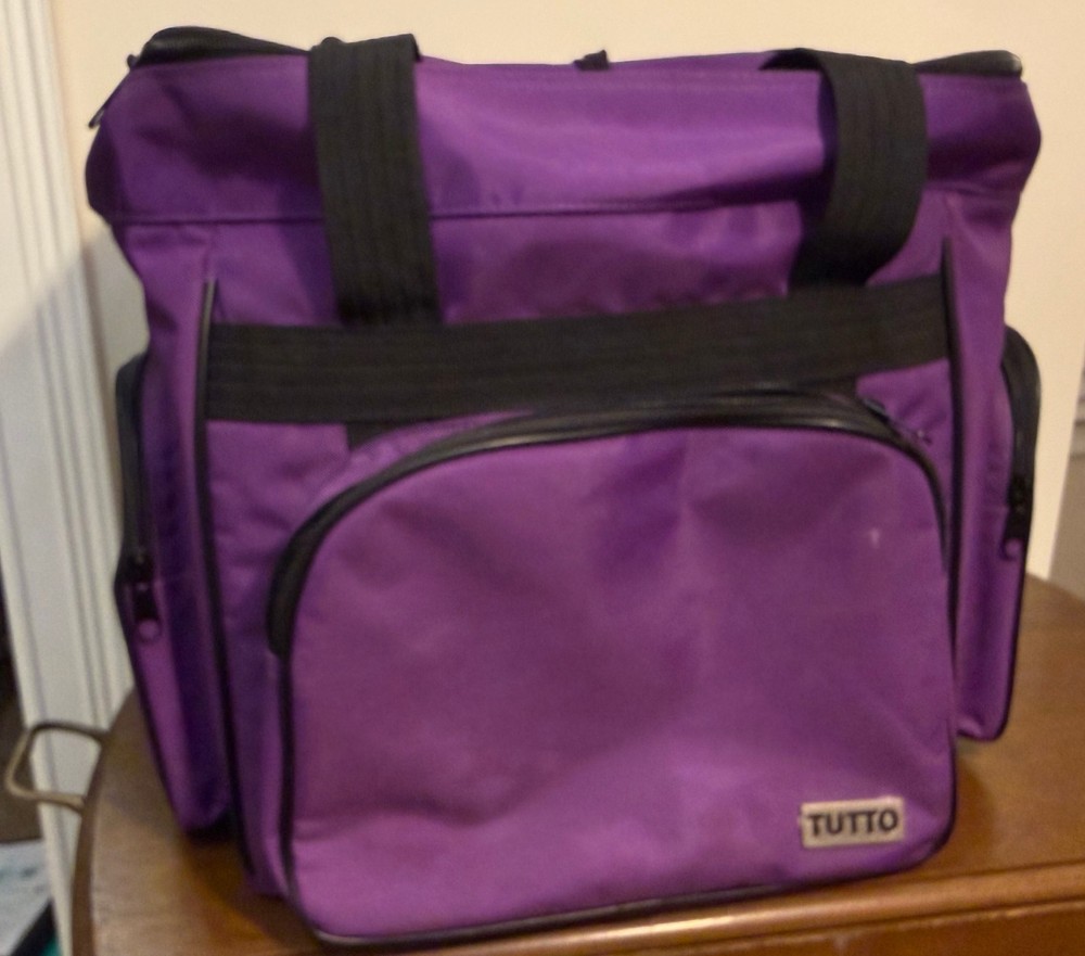 Tutto Fabric/Accessory Bag (Purple)