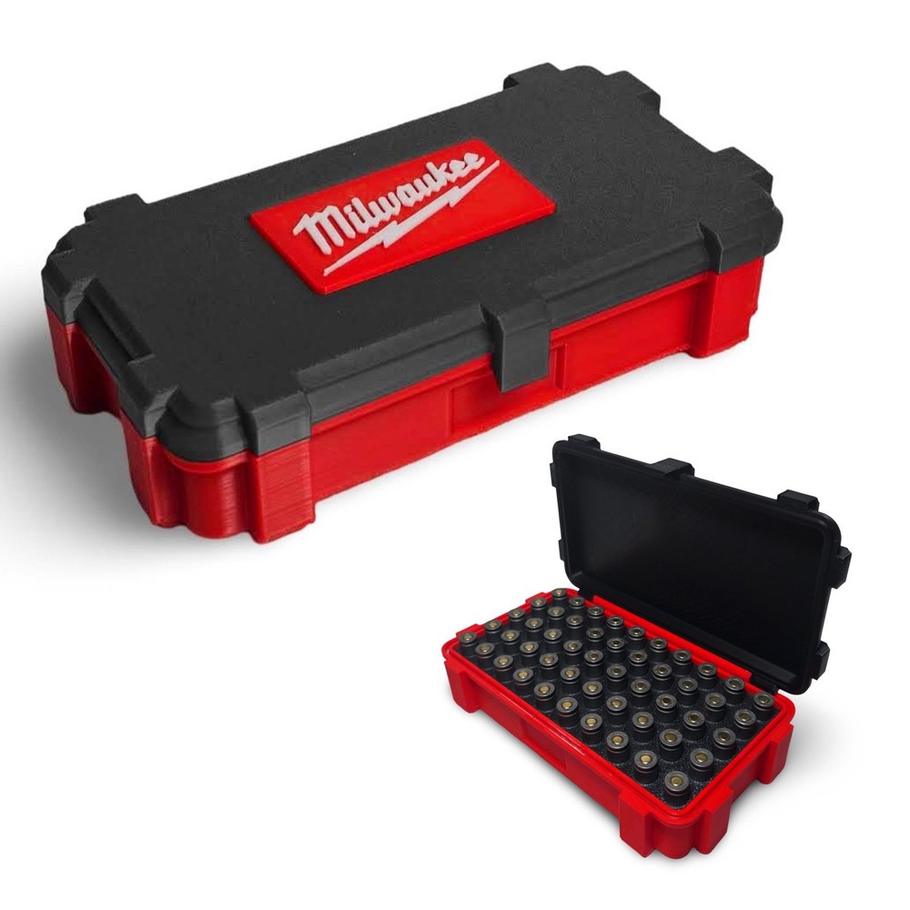 ⭐ CUSTOM 3D Printed Ammo Box | Personalized Logo & Color | ANY CALIBER!