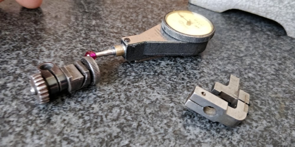 TESTED Dial Indicator: .001"- Standard Gage USA #012