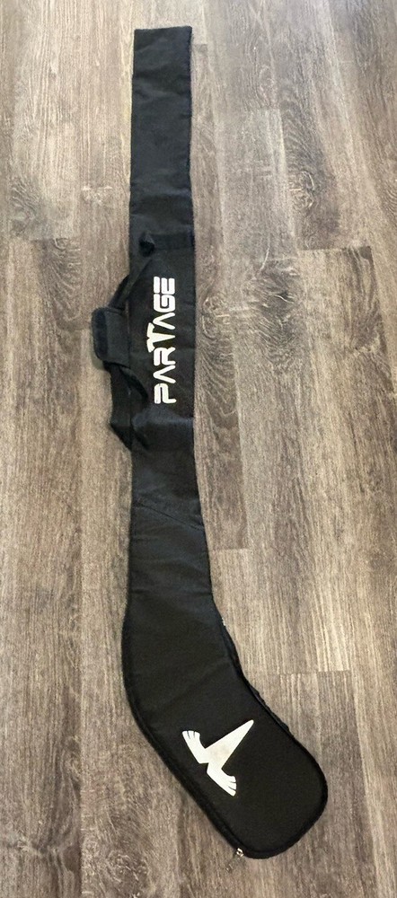 Partage Hockey Stick Bag / Case Black Polyester with Strap Pre-owned
