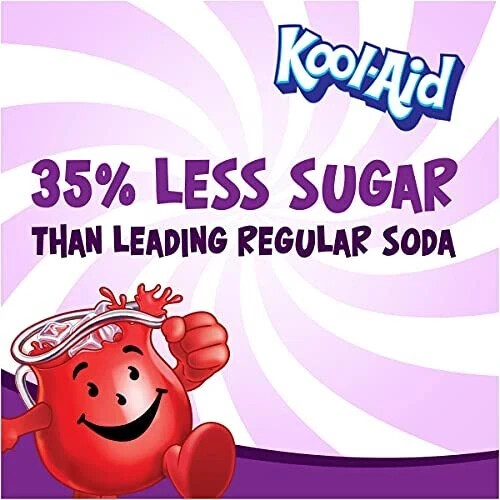 Kool-aid Grape Soft drink Mix 19 Oz Container(Pack of 2)