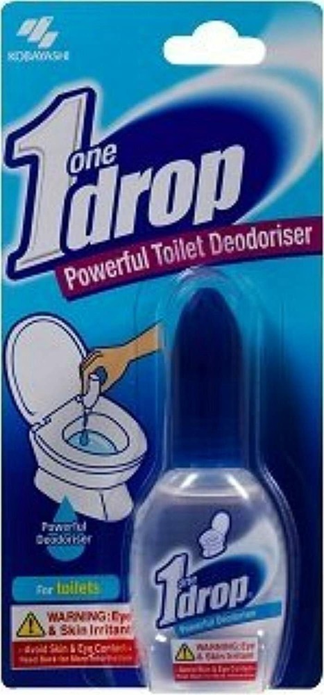 One-Drop Powerful Deodorizer, Mint Scent 0.67 Ounce 6 Pack