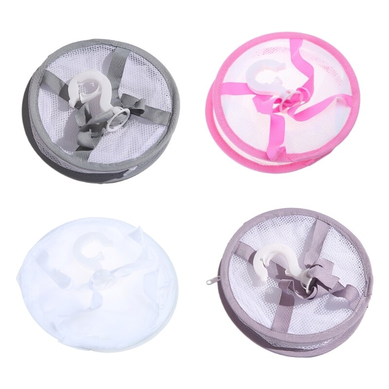 Makeup Sponge Drying Rack String Bag Foldable Reusable Drying Net Bag Makeup