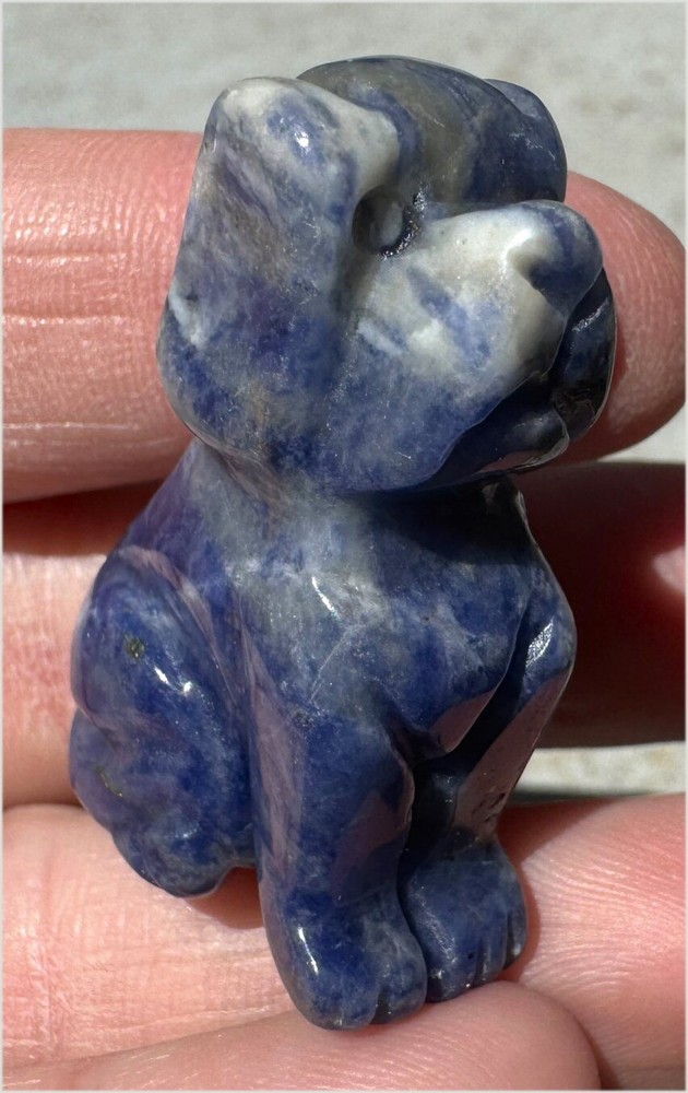 Sodalite DOG Totem - Creative thinking, Communication