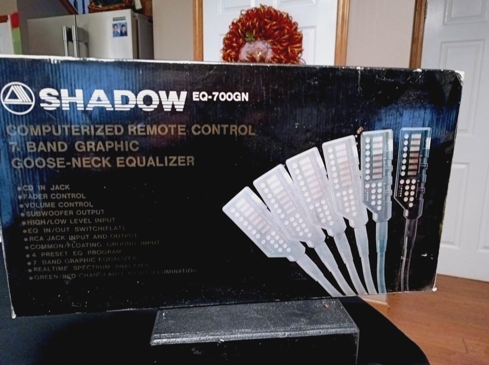 SHADOW EQ-700GN GOOSENECK EQUALIZER RARE