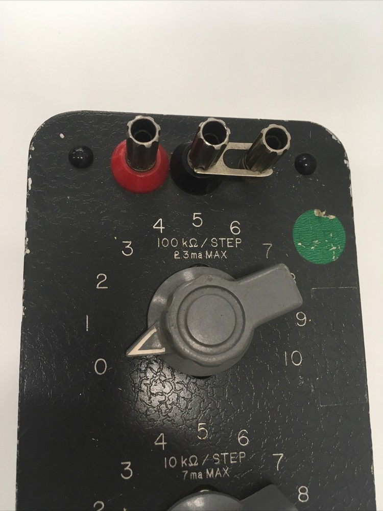 GenRad 1432-Q Decade Resistor Box Tested See Table
