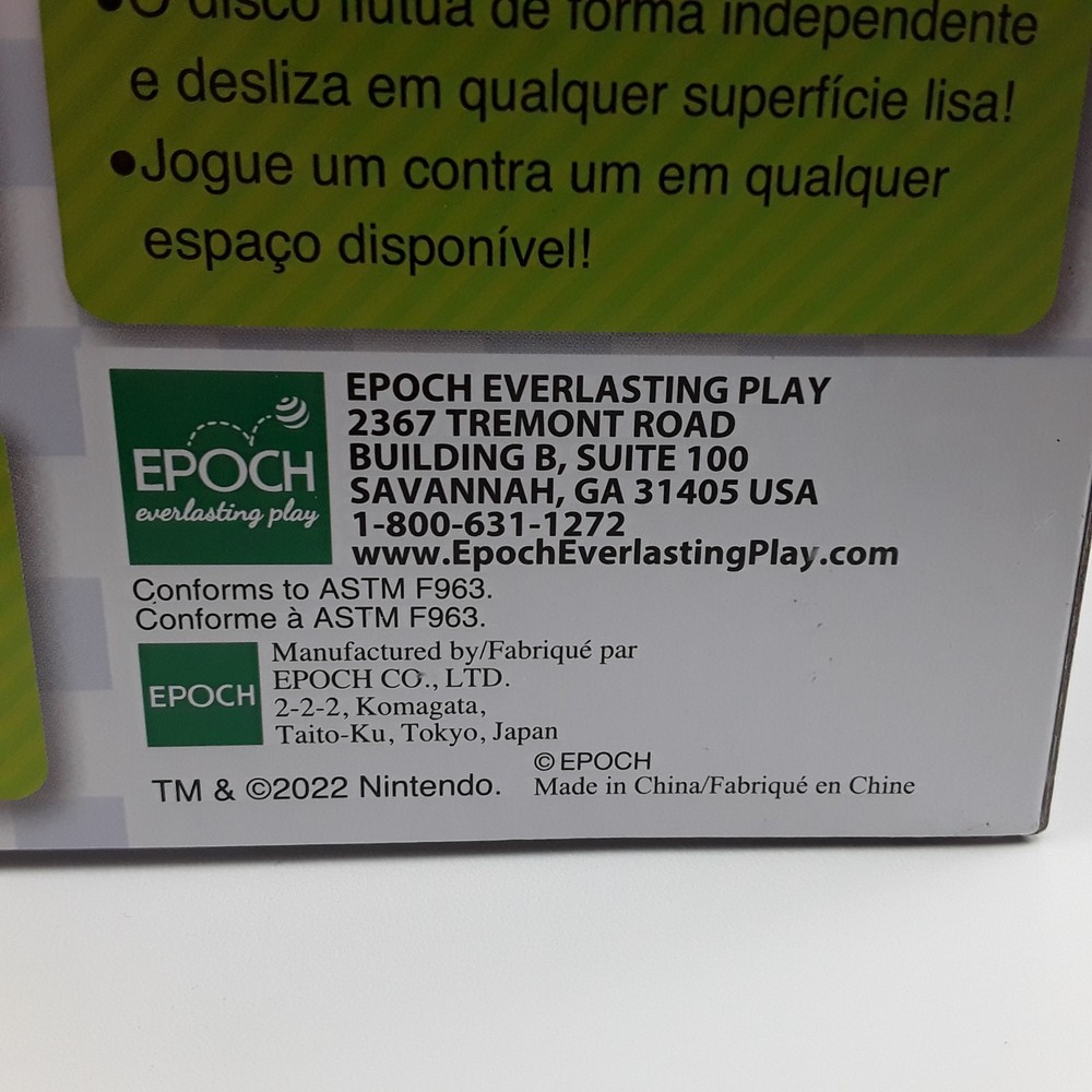 Epoch Games Super Mario Hover Shell Strike Tabletop or Floor Multiplayer Game